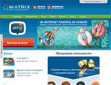 Tablet Screenshot of matrixhome.net
